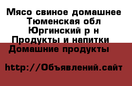 Мясо свиное домашнее - Тюменская обл., Юргинский р-н Продукты и напитки » Домашние продукты   